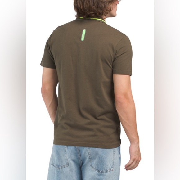 NWT - Emporio Armani Men’s EA7 Logo Polo Shirt - Size M - Picture 3 of 10